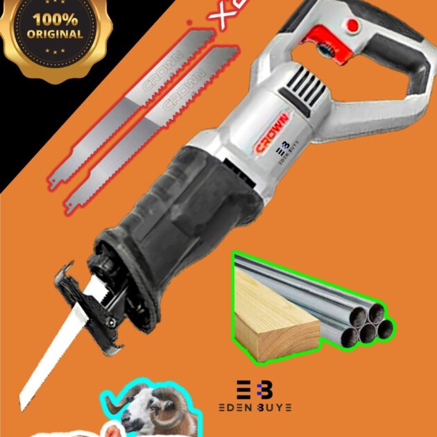 منشار كهربائي لتقطيع اللحوم الحطب والحديد اصلي من كراون