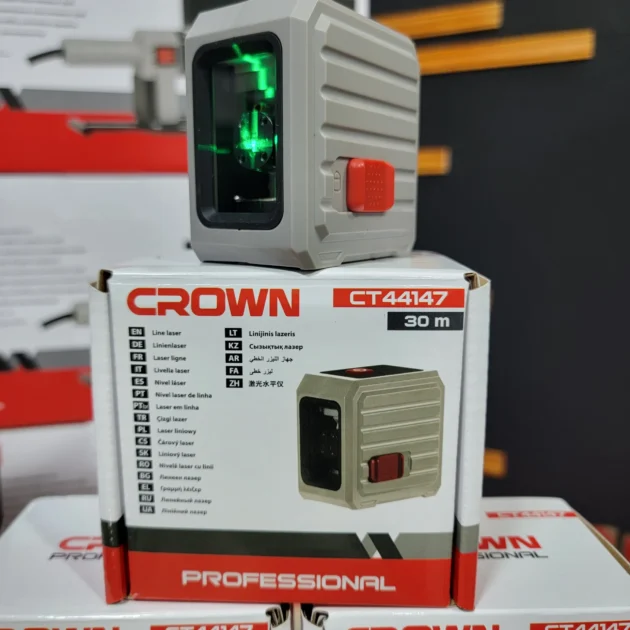 NIVEAU LASER CROWN 2 LIGNE 30M CT44147