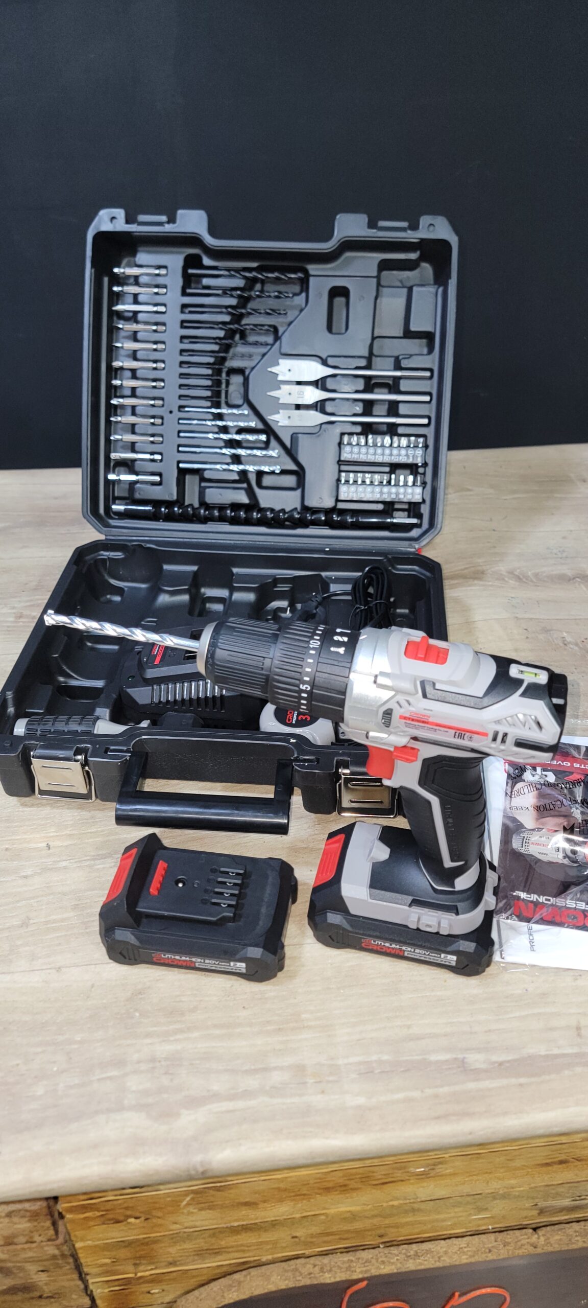 Viseuse crown 62 pcs