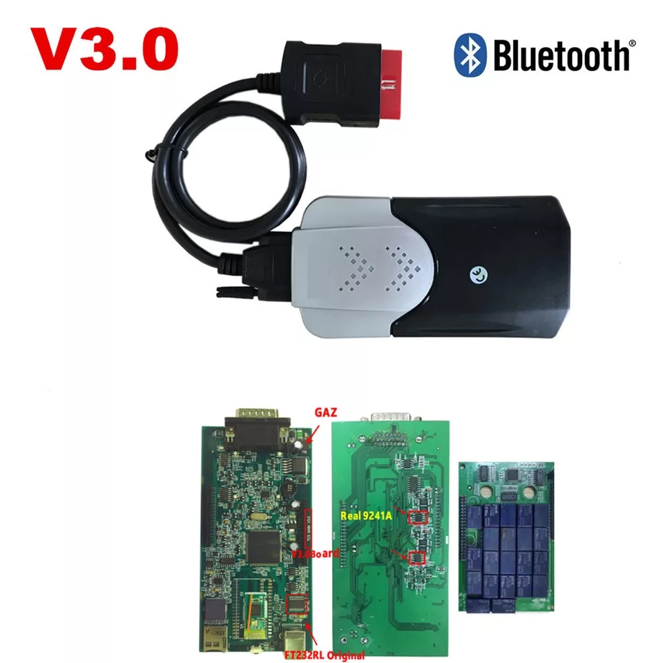 Scanner auto delphi ds 150 v3 relais nec