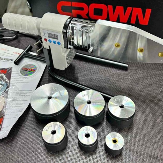 جهاز تلحيم انابيب بلاستيك كراون ct19032mc