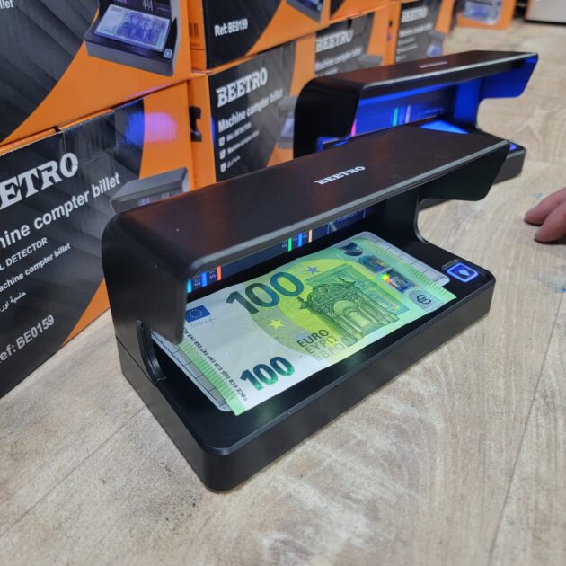 scanner faux billet BEETRO RECHARGEABLE BE0159/ماسح ضوئي كاشف التزوير