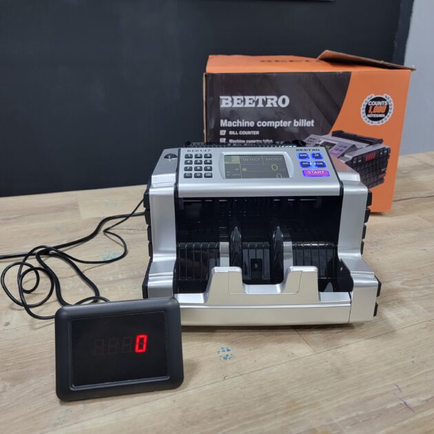آلة حساب النقود و كشف التزوير متعددة المهام/bill counter be 147 TKT