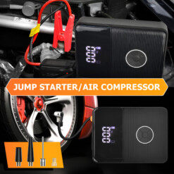 Compresseur De Voiture Avec Booster Batterie 21800Mah BEETRO - الصورة 4