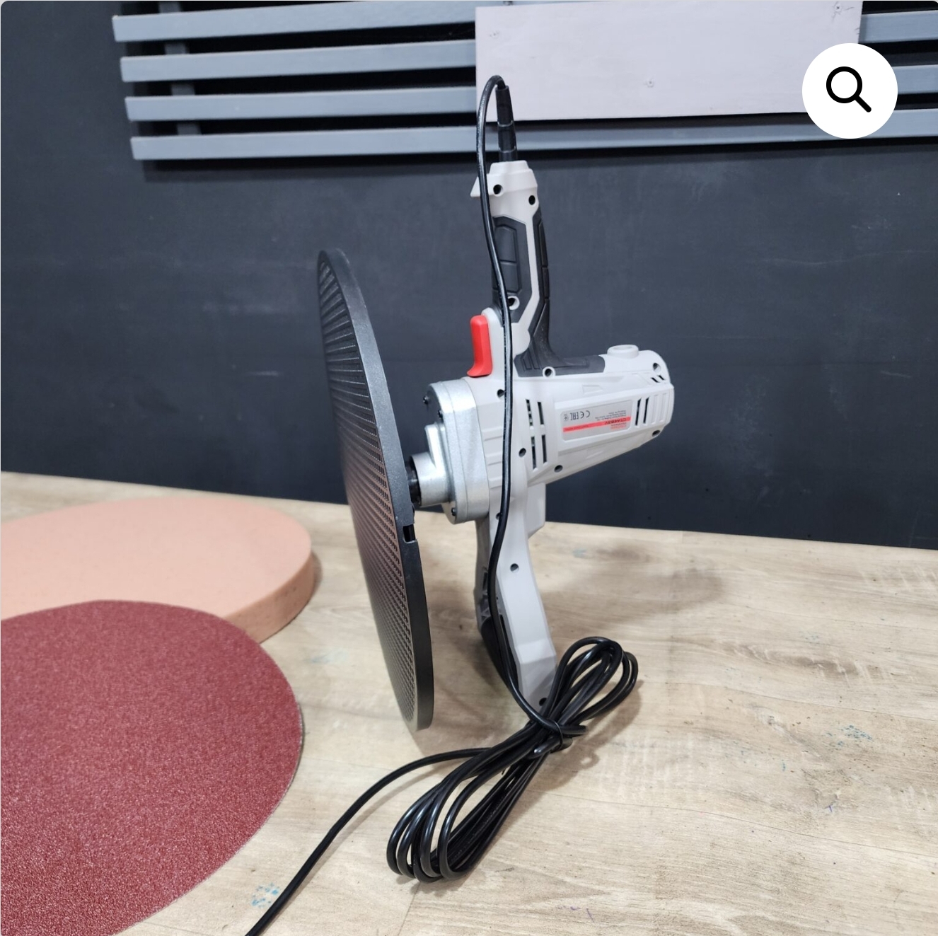 Ponceuse a beton crown ct44153v/تمليس جدران الاسمنت