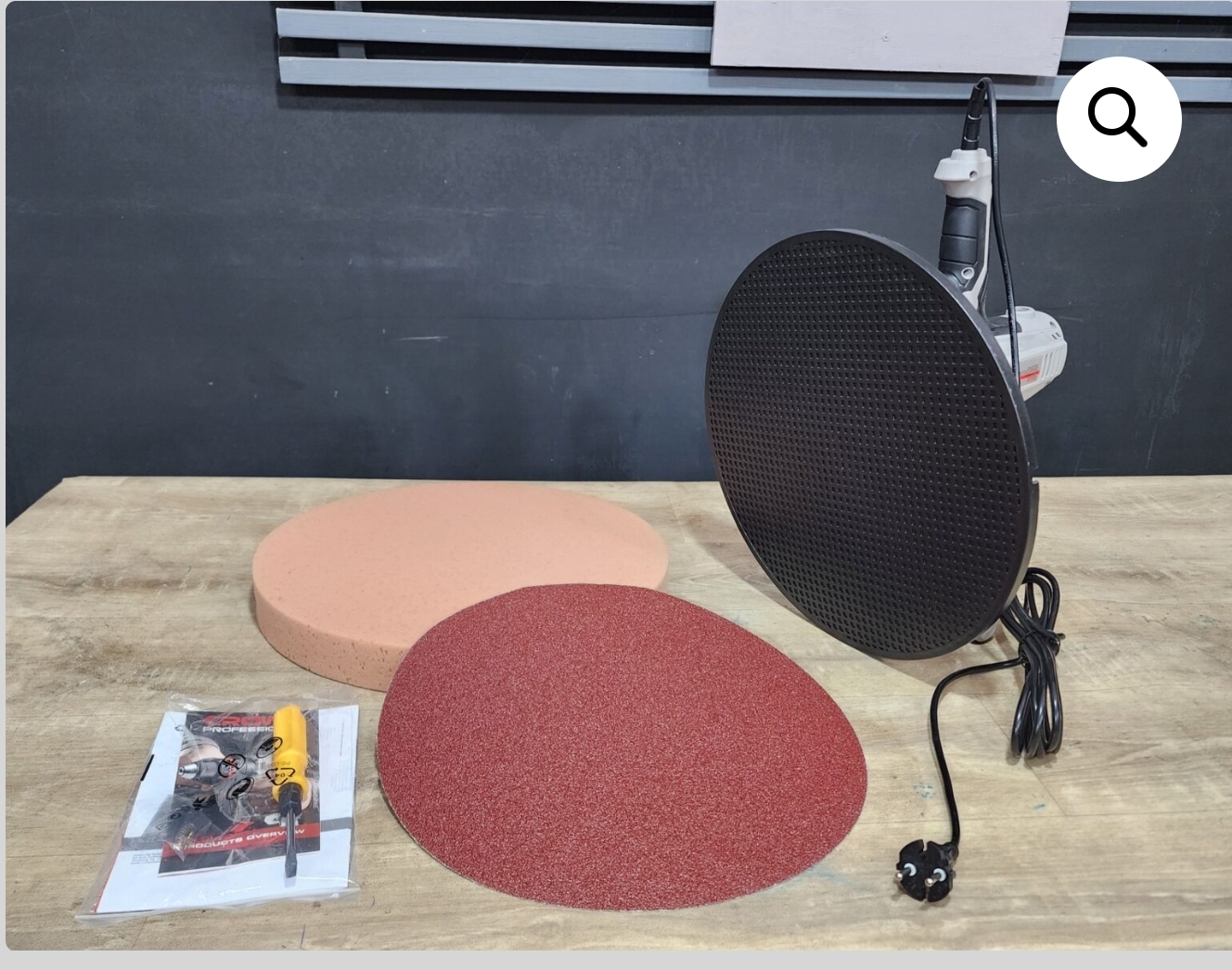 Ponceuse a beton crown ct44153v/تمليس جدران الاسمنت - الصورة 5