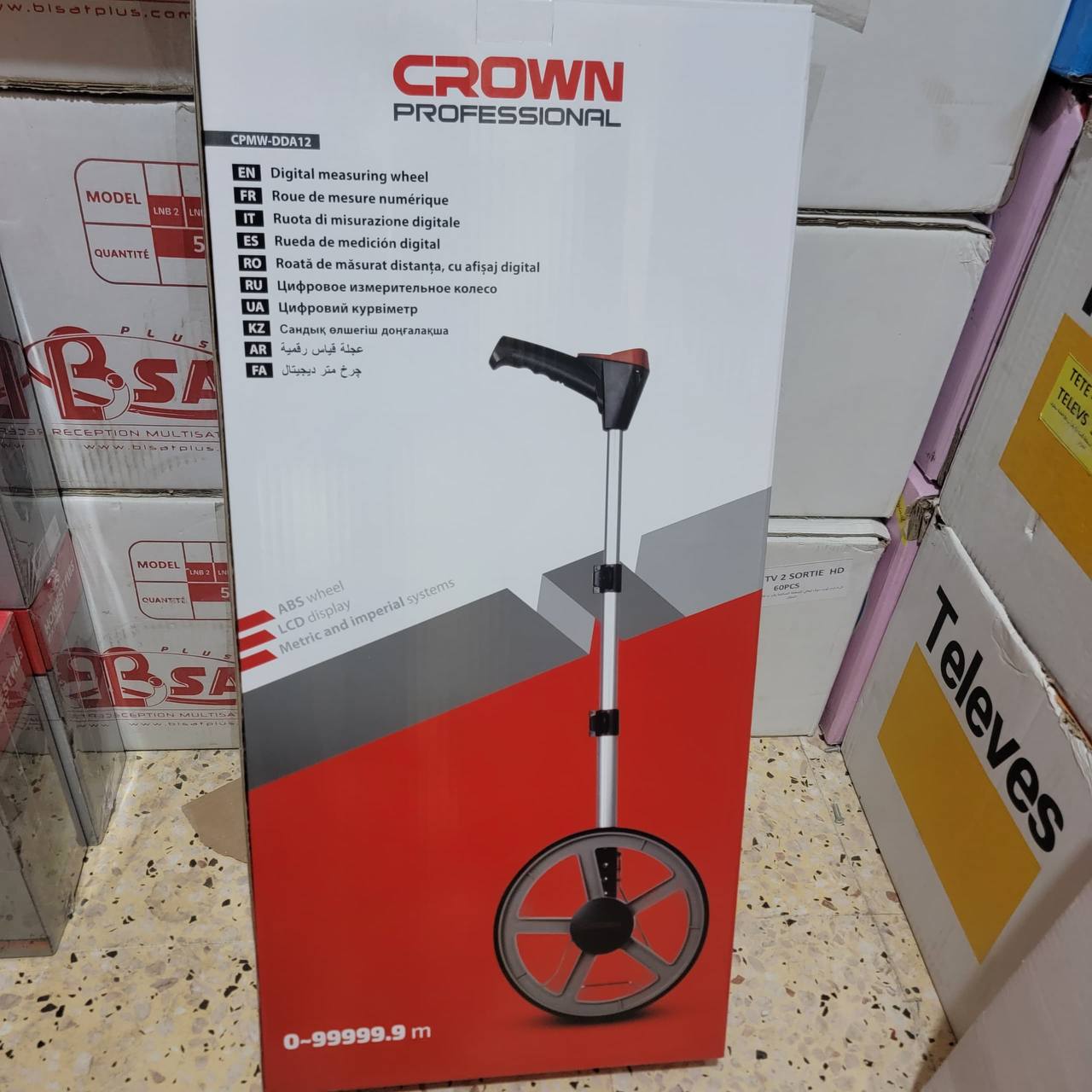 Roue de mesure numerique CROWN | CPMW-DDA 12 (عجلة قياس المسافة)