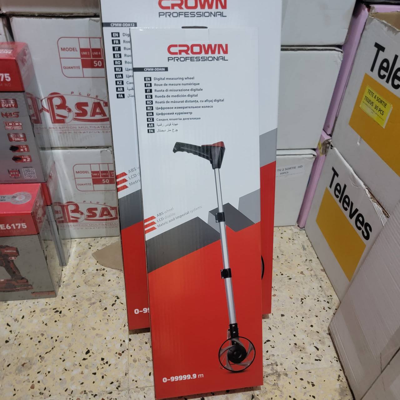 Roue de mesure numerique CROWN | CPMW-DDA 06 (عجلة قياس المسافة)