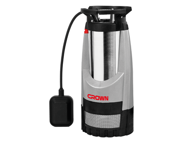 Pompe Immergée Vide Cave 1200W 44m Avec Flotteur CROWN | CT35046