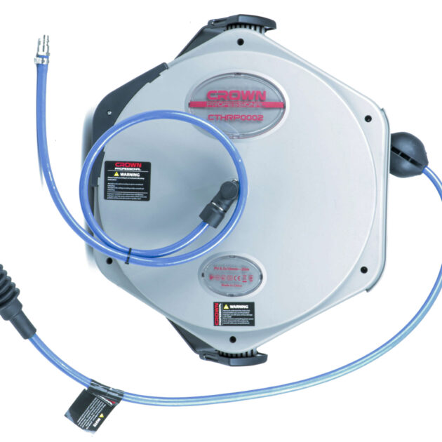 Enrouleur tuyau d'air 20m 16bar CROWN | CTHRP0002
