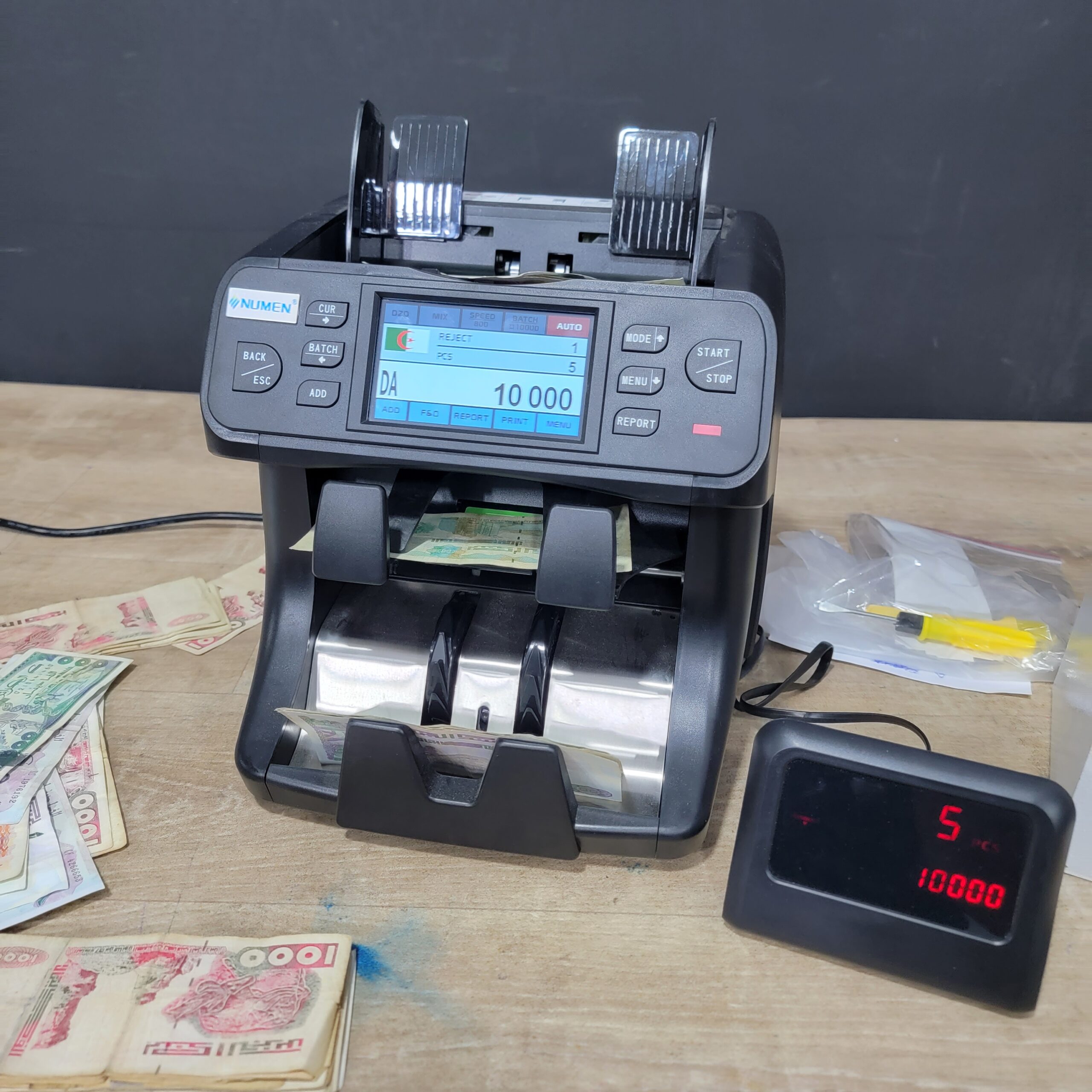 Compteuse des billet numen SH-208C - الصورة 7