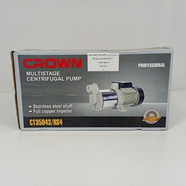 Pompe à Eau 4 Turbines 750W 35 m 90 l/min CT35043 RS4 Crown