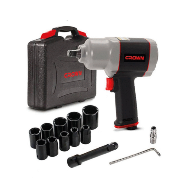 Clé A Choc Boulonneuse Pneumatique 800nm 1/2" CROWN | CT38115