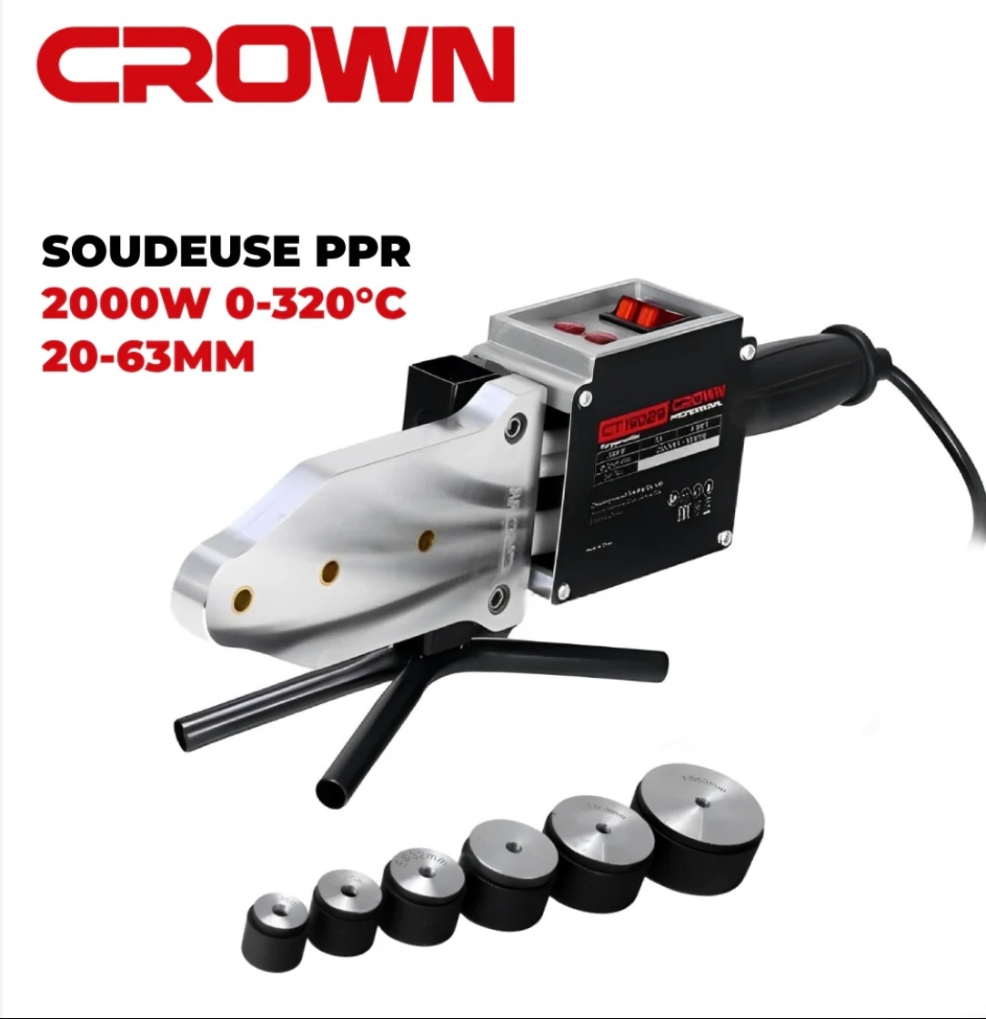 Soudeuse Thermique 2000W 300°C CROWN | CT19029
