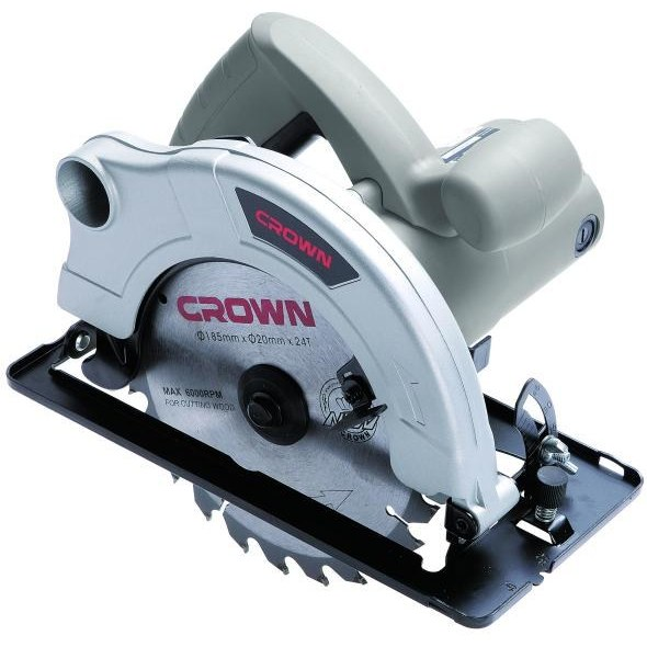 Scie circulaire bois 190mm 1200W CROWN | CT15075 - الصورة 2