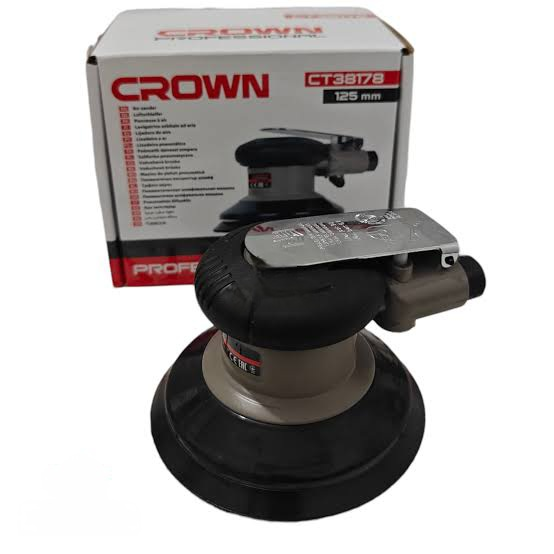 Ponceuse a air pneumatique 125mm CROWN CT38178