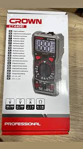 Multimètre Metrix Digital 600V 10A LCD CROWN | CT44051