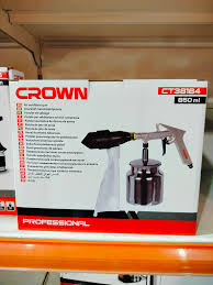 Pistolet de sablage pneumatique 850ML CROWN | CT38184