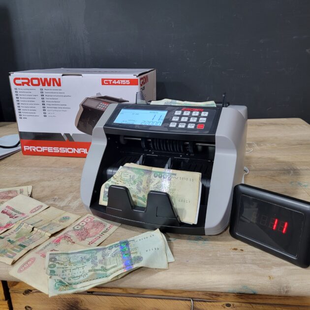 الة عد النقود كراون وكشف التزوير  tkt ct44155