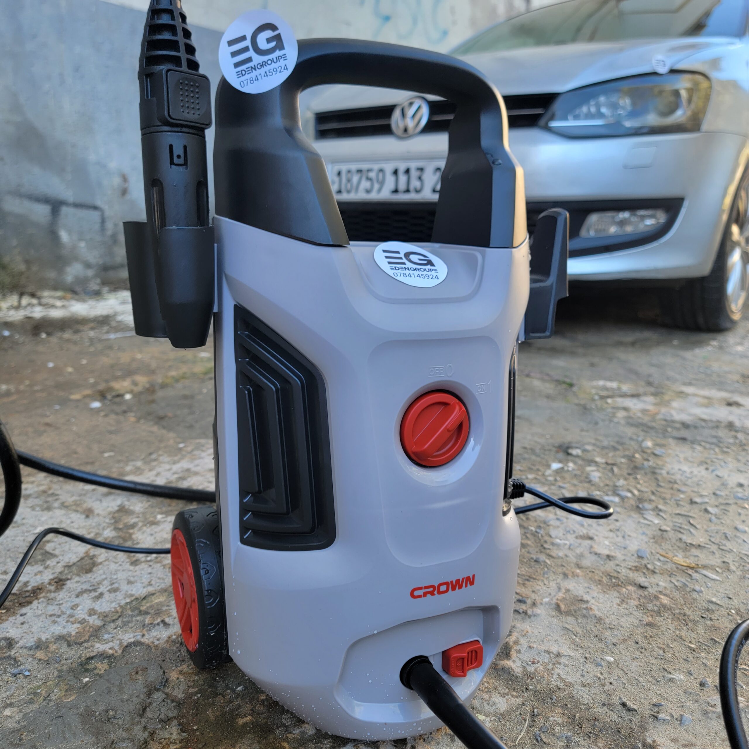 Nettouyeur haute pression 105 bar crown 1400w ct42089 - الصورة 3