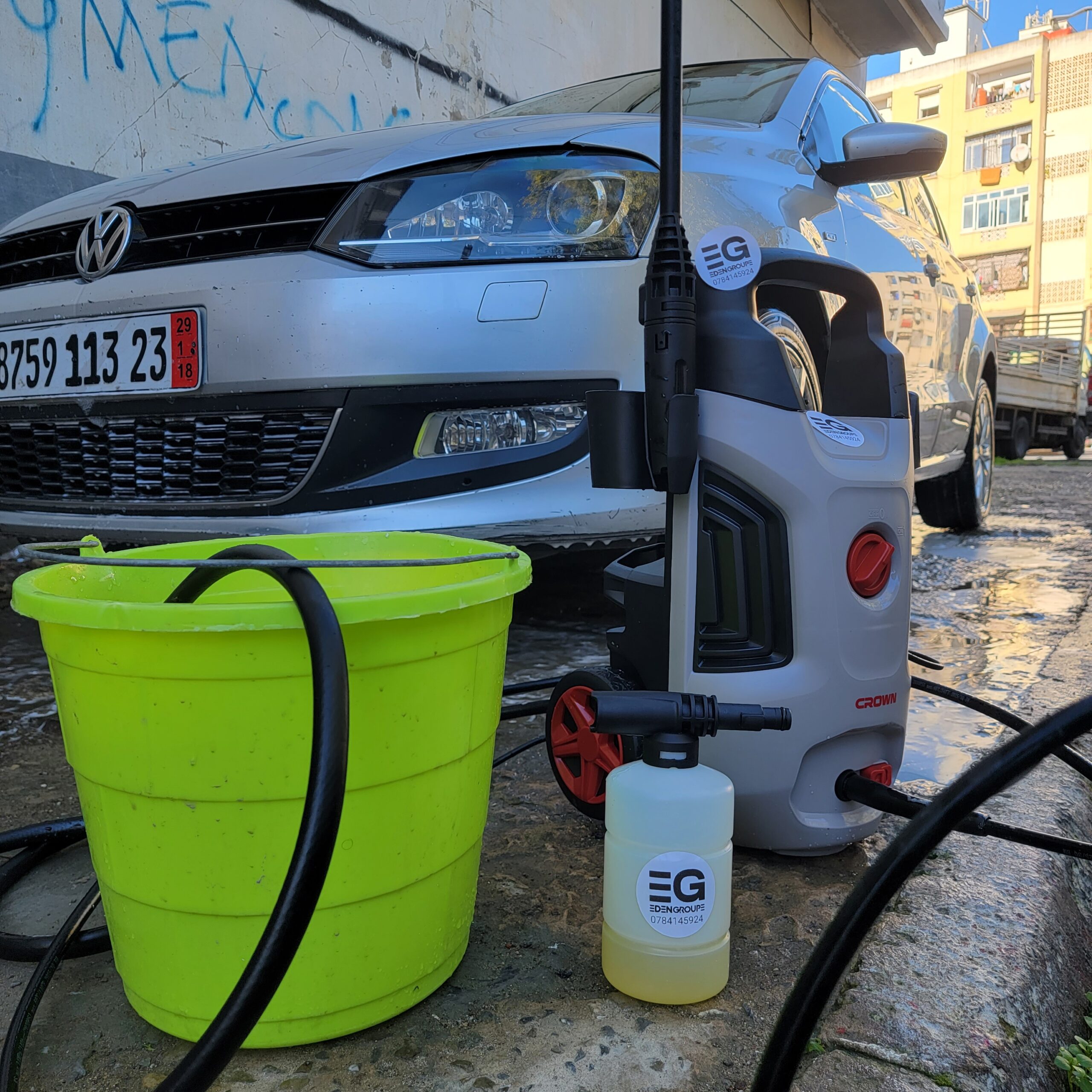 Nettouyeur haute pression 105 bar crown 1400w ct42089 - الصورة 2