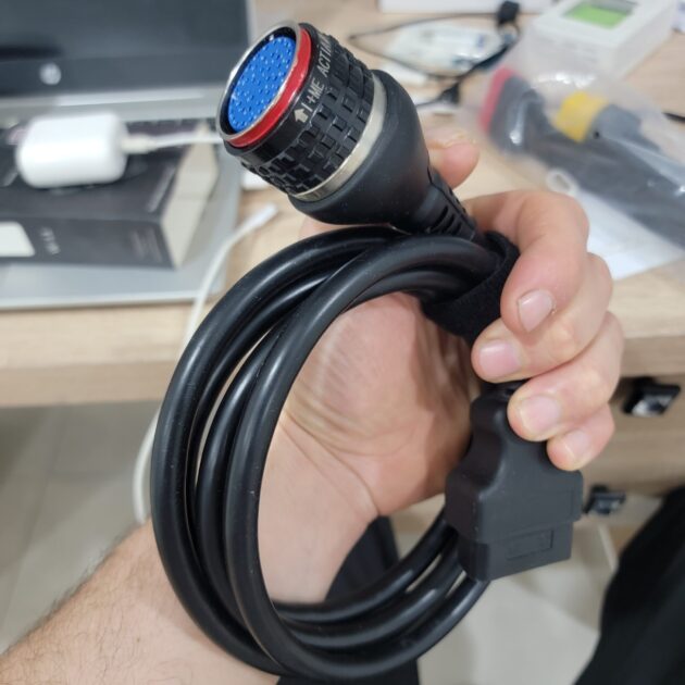 Cable de Multiplexage MB Star CA avec WiFiSD allergique, Scanner OBD2 pour Benz Star C4 SD pour Voiture et Camion, Outils de Diagnostic Automobile