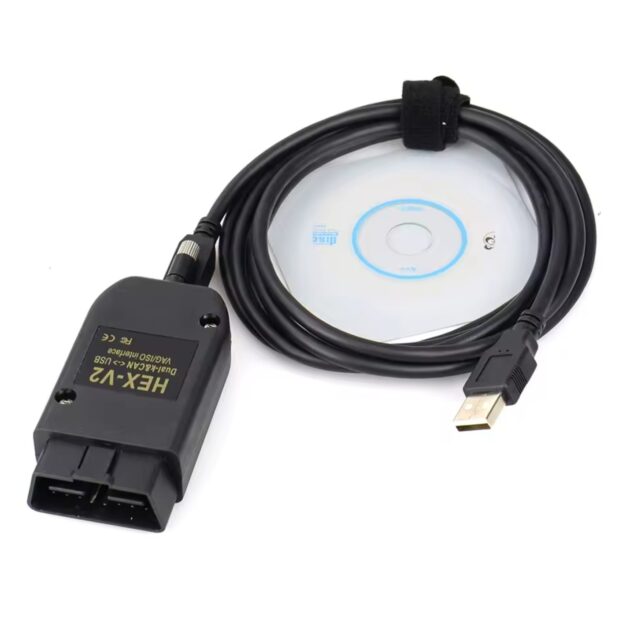 Scanner VAGCOM- Interface HEX V2 mise à jour  pour VW pour AUDI Skoda Seat outils de diagnostic automatique de voiture multilingue