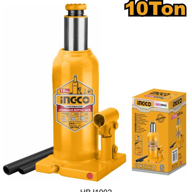 Hydraulic bottle jack ingco HBJ1002