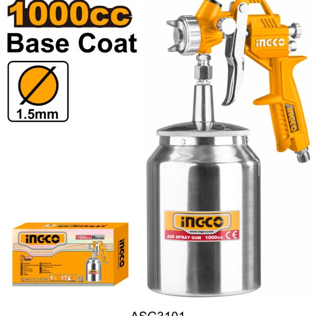 Pistolet à peinture pneumatique ASG3101 Ingco