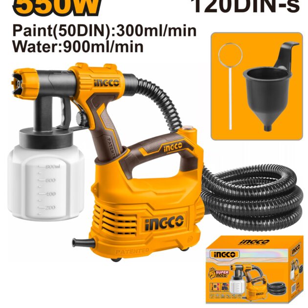 Pistolet peinture ingco 550w spg5008