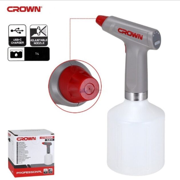 Pulvérisateur à batterie 3.6V 1L CROWN CT63008