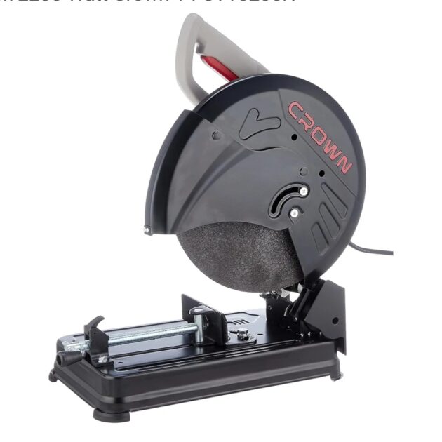 Tronçwnonneuse a table acier 2200w crown ct15205n