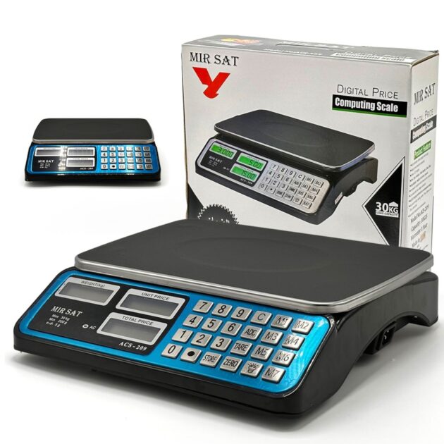 ميزان الكتروني معتمد من طرف الديوان الوطني للقياسة Mirsat Balance Électronique 30KG ACS-209
