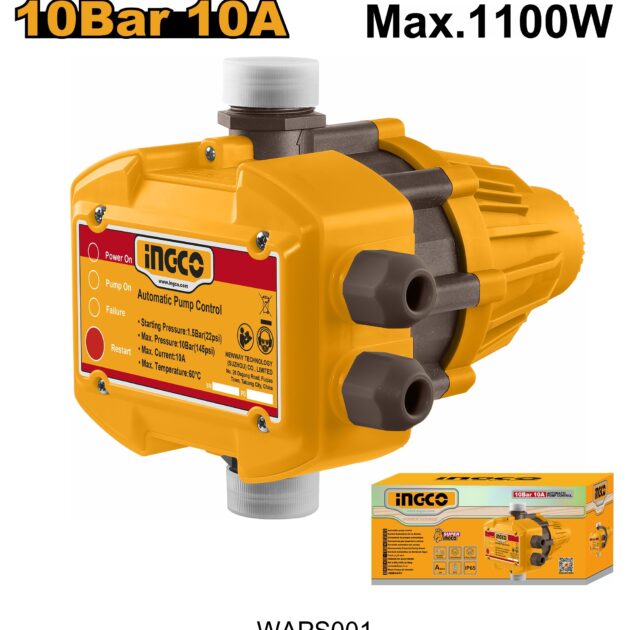 Commande de pompes automatique ingco waps001