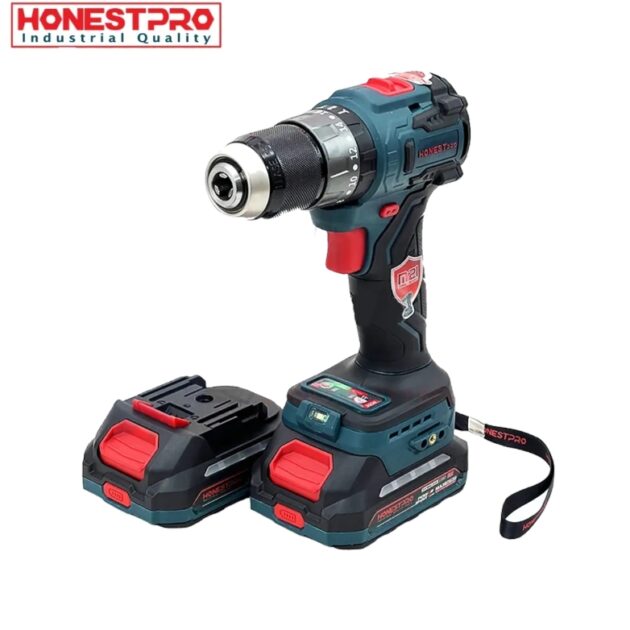 Visseuse Perceuse 21V 2.0AH 60N.M Brushless HONESTPRO YAE6120