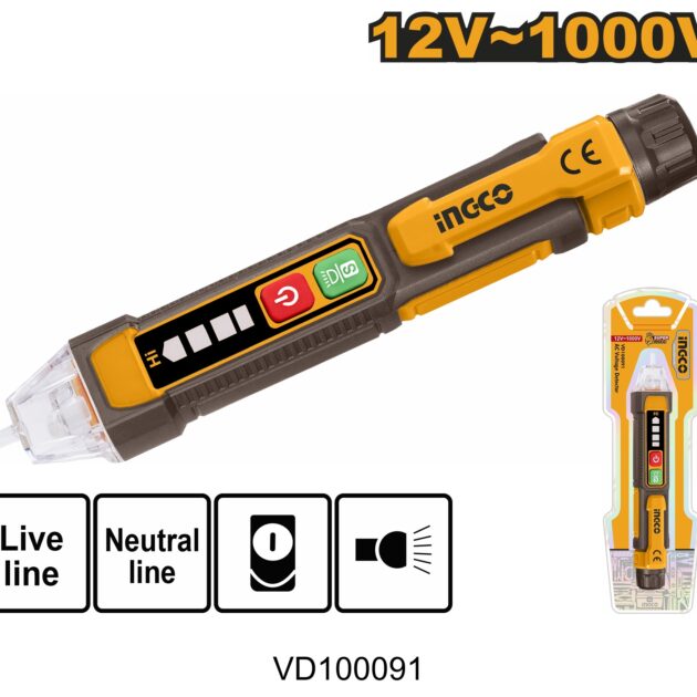 AC voltage detector 12- 1000V – P20C40  VD100091 Ingco
