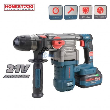 PERFORATEUR HONESTPRO 1 BAT 4 AH BRUSHLESS YAE2650