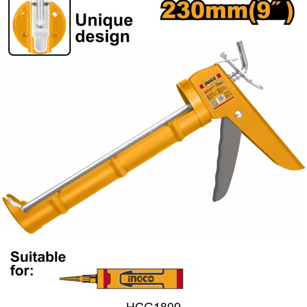 Pistolet à calfeutrer INGCO HCG1809