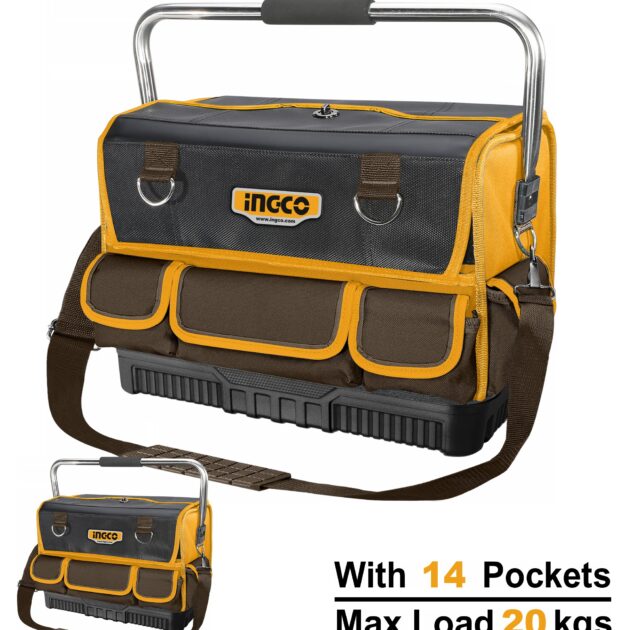 Boîte à outils en plastique 5 compartiments INGCO HTBGL05