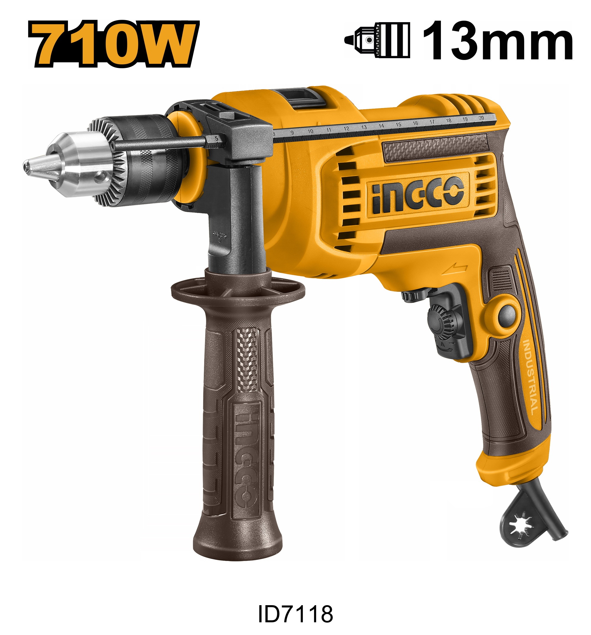 Pince multiprise 180 mm INGCO ID7118