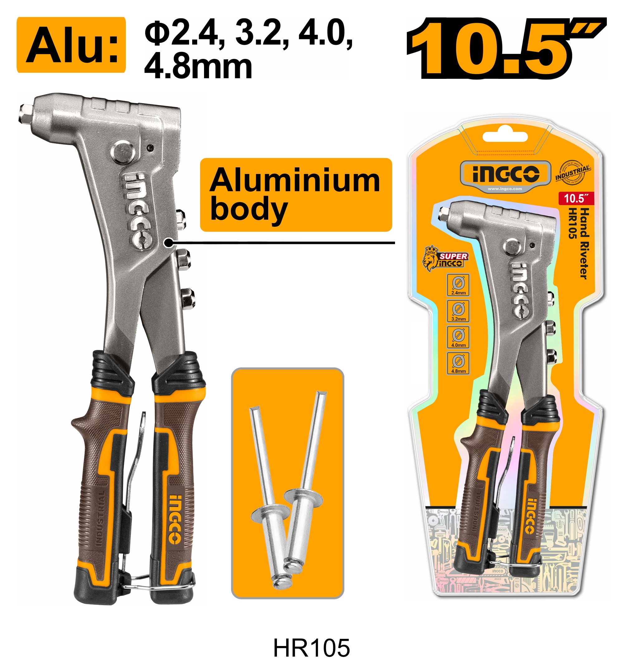 Scie à main 150 mm INGCO HR105