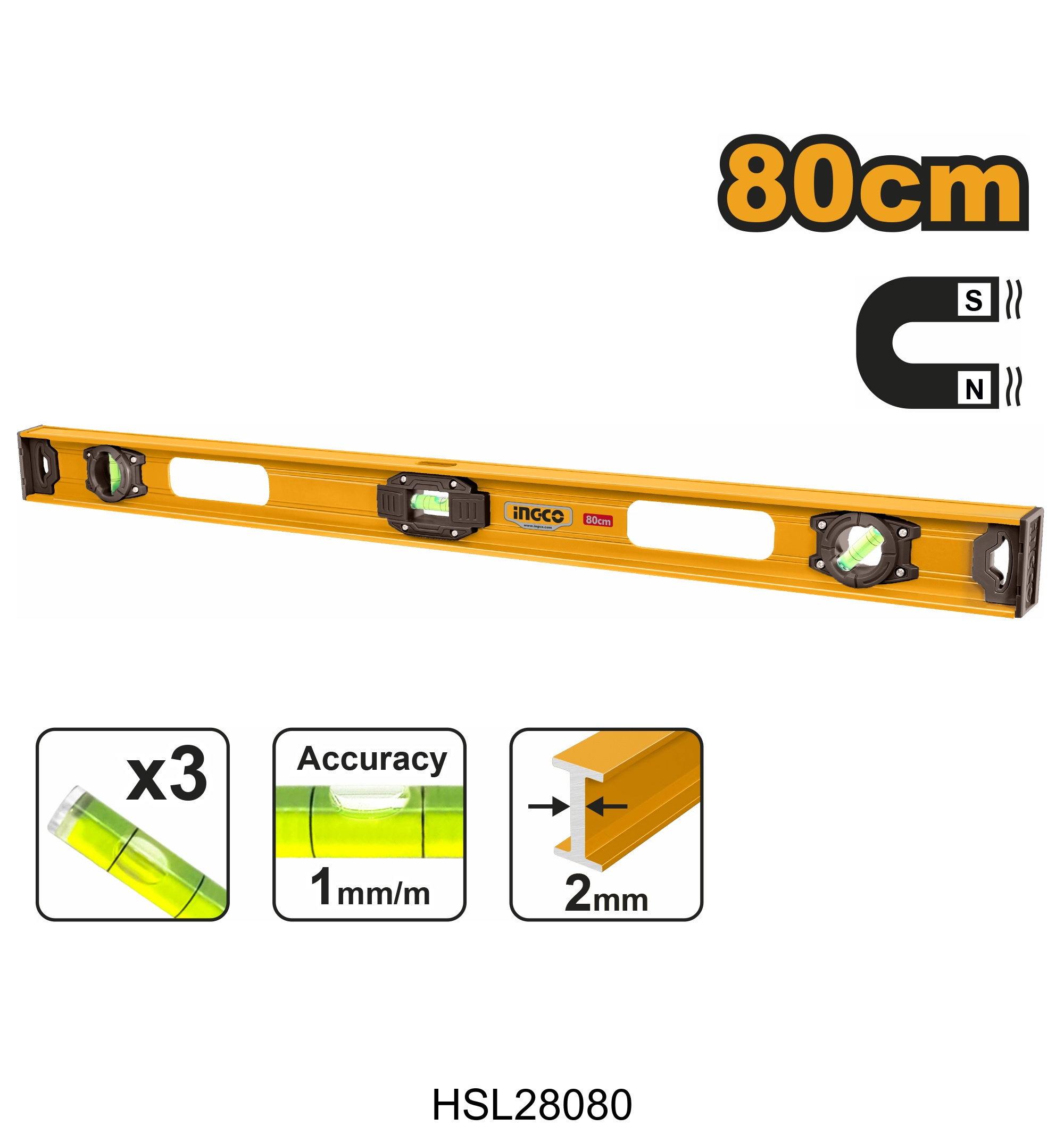 Scie à métaux 280 mm INGCO HSL28080