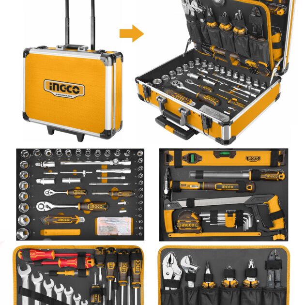 Valise d’outils à main 147pcs INGCO HKTHP21471