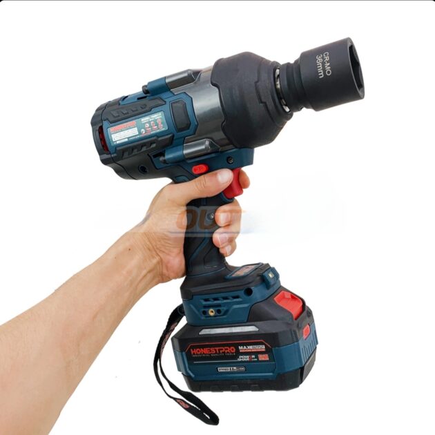 Boulonneuse – Clé A Choc A Batterie brushless 21V 6.0Ah HONESTPRO YAE6117