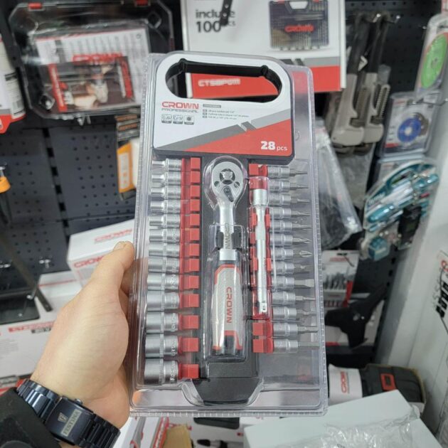 COFFRETS CLES ACLIQUET 1/4¨ 28PCS CPHSW-RXD14