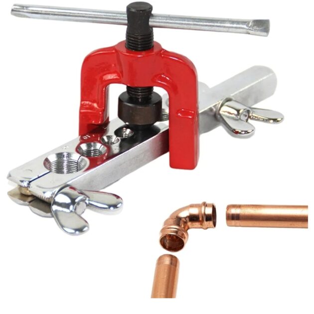 Kit D'outils D'évasement De Tuyaux En Cuivre, Outil D'évasement Simple Ou Doubl