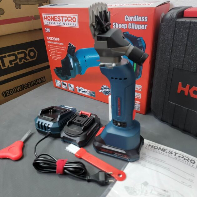Tondeuse mouton honestpro 21v double batterie YAE2399