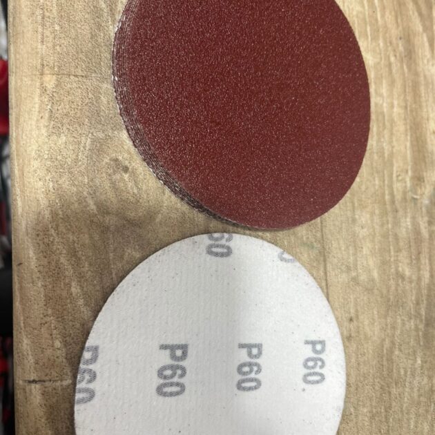 PAPIER VERT SCRATCH 115MM NUM80