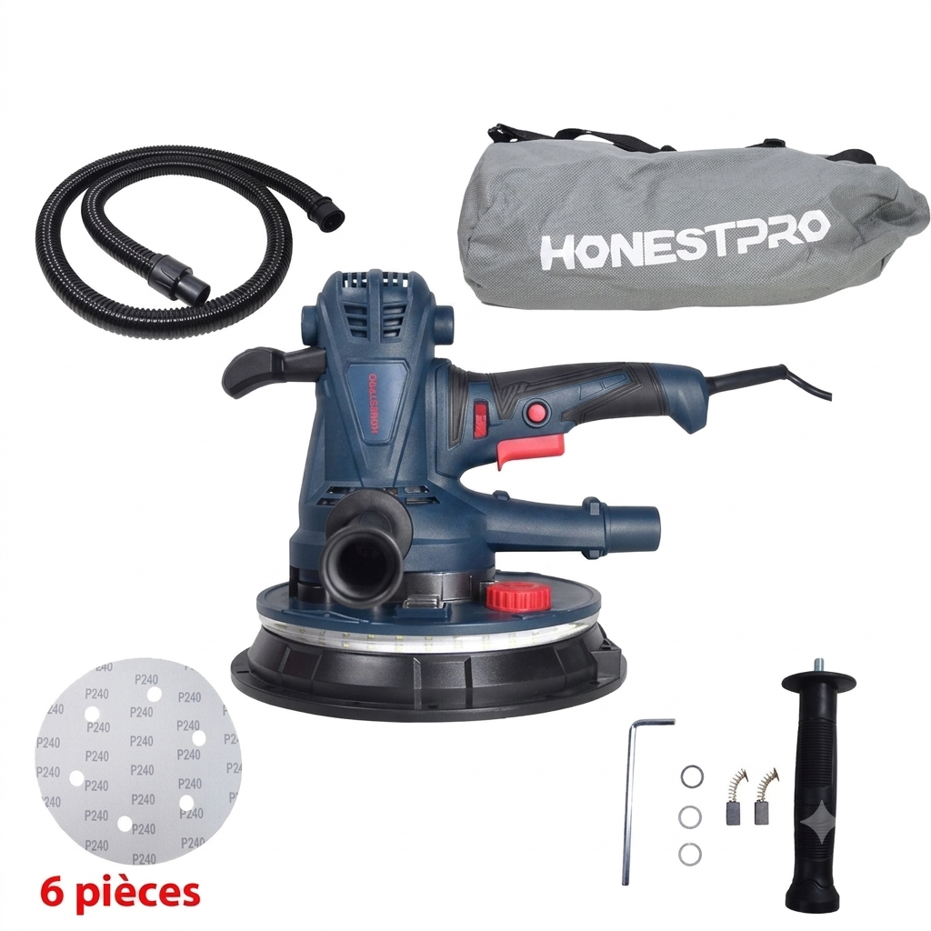 PONCEUSE ENDUIT HONESTPRO 1200W 215MM YAE2803