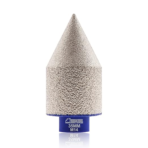 MECHE DE CHANFREIN DIAMANTEE PYRAMIDE POUR MEULEUSE M14-2-50MM - الصورة 3